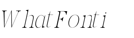 SEVERA THIN ITALIC