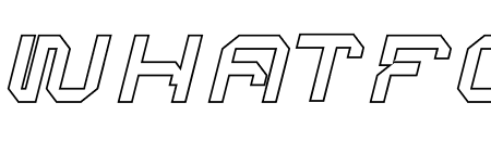 BARKMO-36 Outline Slant