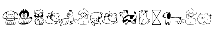 Cute Dogs Dingbats
