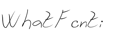 Semines Handwriting