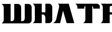 Black Generic Font