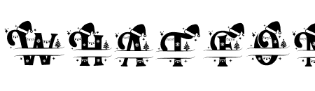 Full Xmas Monogram
