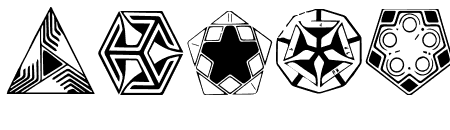 Geometric Dingbats Regular