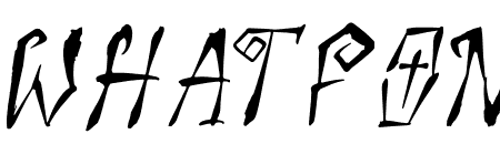 Ghosting Vampire Italic