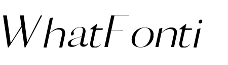 VOGUISH Light Italic