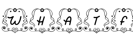 Wonder Valentine Monogram
