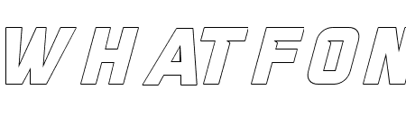 ElevenFit-ItalicOutline