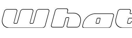 NeoSyber-ItalicOutline
