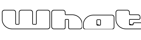 Neo-Syber Regular Outline