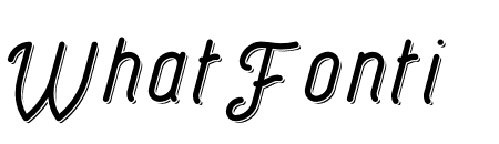 GinTonic Script Shadow