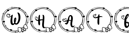 Amelitha Valentine Monogram