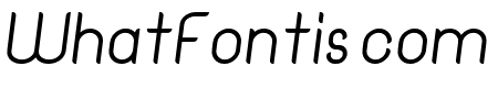 Hinge DEMO Regular Italic