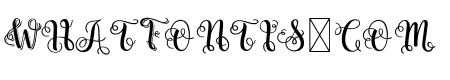 SwirlyLettersRegular