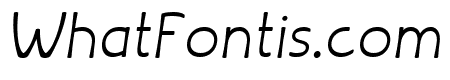 Libiamo ExtraLight Italic