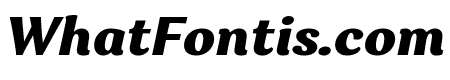 Garbata Trial Extrabold Italic