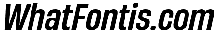 HeadingNow Trial 55 Medium Italic