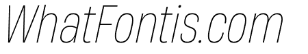 HeadingNow Trial 51 Thin Italic