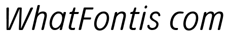 Josefa Rounded Reduced Light Italic