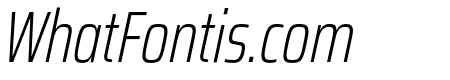 Saira ExtraCondensed ExtraLight Italic