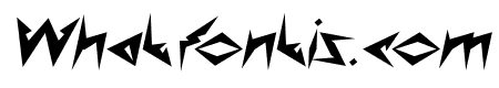 Shinobi Ninja Bold Italic