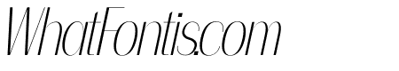 nova Thin Italic