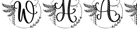 Boho Monogram