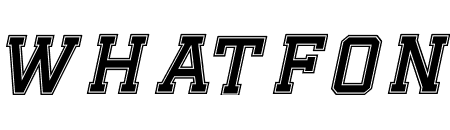Reach Fill & Outline Italic