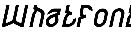 BACKPACKERS Italic