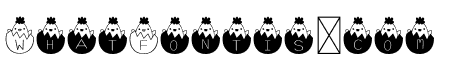 Baby Chick Easter Dingbats