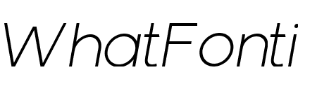 Meticula Extra Light Italic