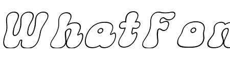 Gromvies Outline Italic