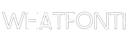 Needle and Thread Font - Stitches