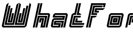 APARTMENT Bold Italic