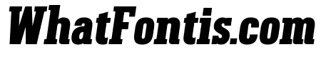 Umberland Slab Bold Italic