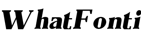 Everflow Extra Bold Italic