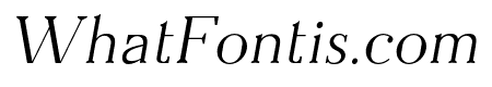 Everflow Thin Italic