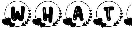 Monogram Circle Heart