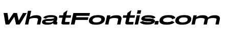 WESPER Bold Italic