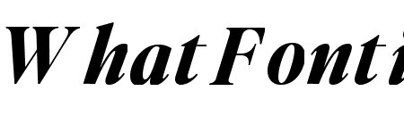 New Display Italic