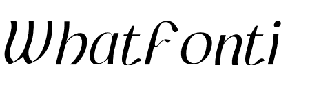 Gaslrile Italic