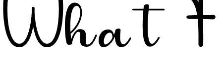 Thinking Positive