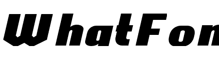 LAROF San Serif Slant