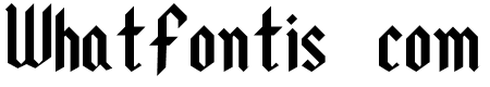 Depto Blackletter