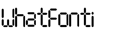 Digital Clock Font