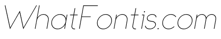 Kolka Thin Italic