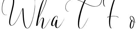 Traveston Script