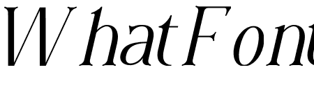 Moore Great Italic