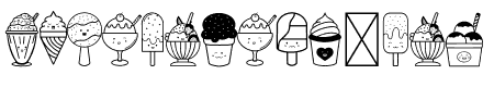 Icecream Dingbats