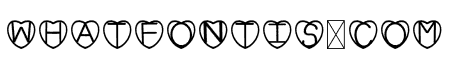 Heart Zig Zag Decorative