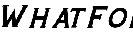 DEMITHS Italic